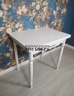 Стол кухонный ломберный с ящиком Белая Лоза