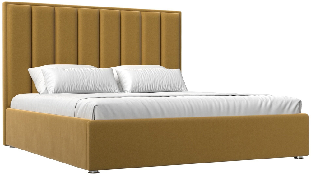 Кровать Афродита, спальное место 160х200, с подъёмным механизмом, микровельвет