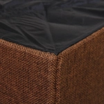 Короб для хранения вещей складной «ВЕСТА», цвет коричневый, 31*31*30.5см