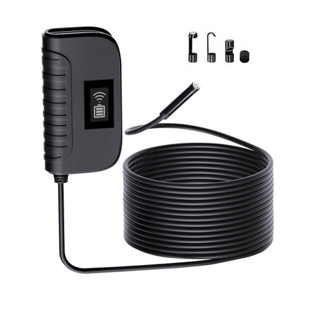 Видеоэндоскоп WIFI, 1Мп, 1280x720, 3.5м, 8мм зонд iCartool IC-V100