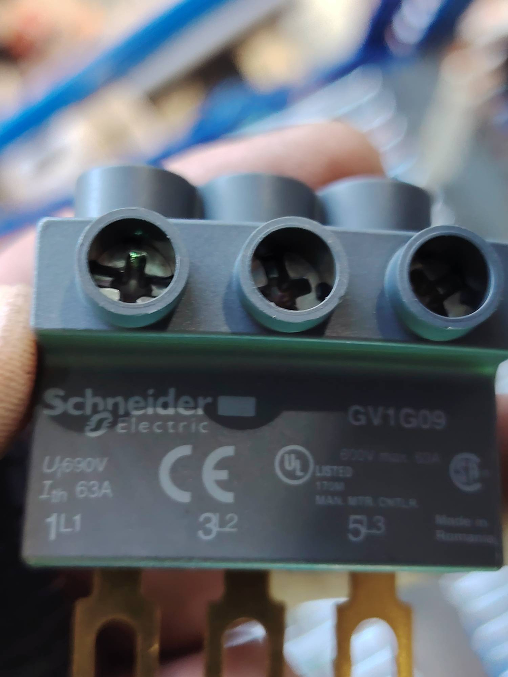 803704369 Клеммная колодка GV1-G09