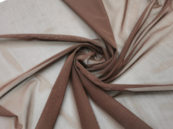 Эластичная сетка, коричнево-кофейная,(Арт: ES-980)