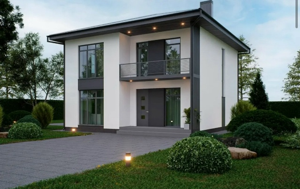 Проект Дома 103 кв. м двухэтажный К-51