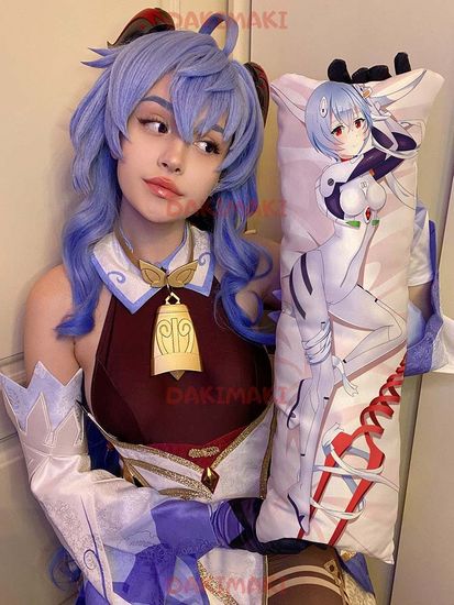 Мини дакимакура Рей Аянами из Евангелион арт. M0498, 60х20 см