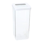 Емкость для сыпучих продуктов СТЕП 1,4л 10х21см Белый