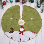 Коврик под ёлку JOLLY «Зимний лес» d-70 см