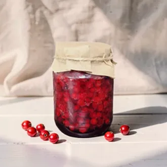 Брусничное варенье домашнее / 250 мл