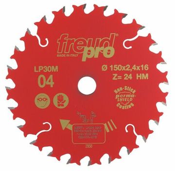 Диск пильный по дереву LP30M (150х16 мм; 24Z) FREUD PRO LP30M004