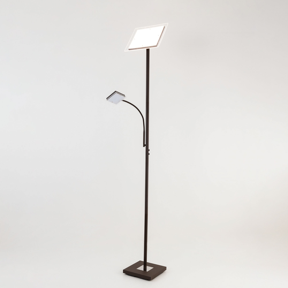 Citilux Харди CL802015 LED Торшер с диммером Кофейный