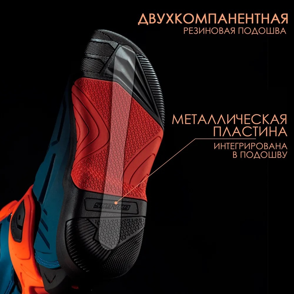 мотоботы Scoyco шарнирные 004