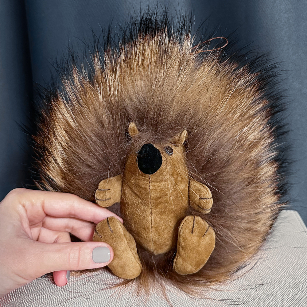 Ёжик Тофу (большой) мех енота