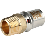 Переходник STOUT НР 1/2" х20 пресс