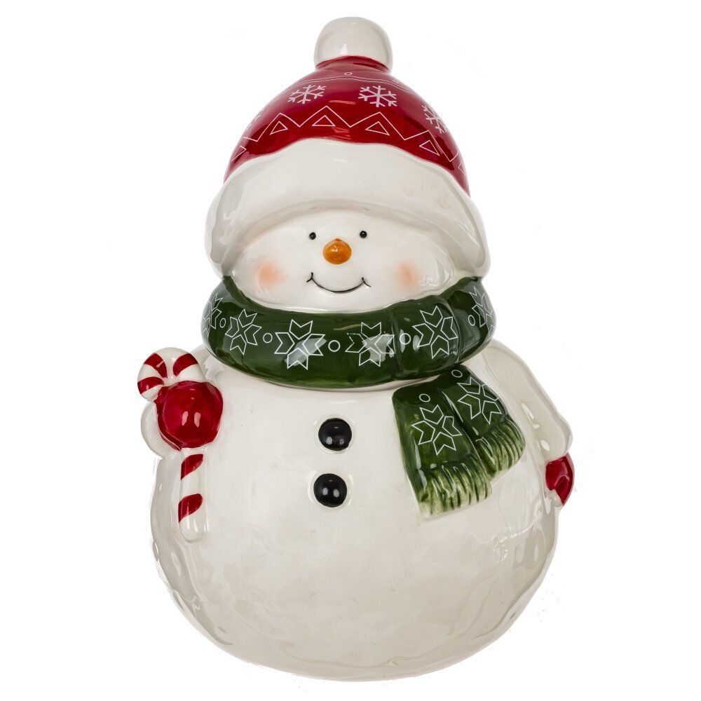 GAEM Конфетница "Снеговик", 900 мл, L14 W13 H20 см