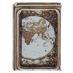 GAEM Ключница с зеркальным элементом, L12 W5 H17 см