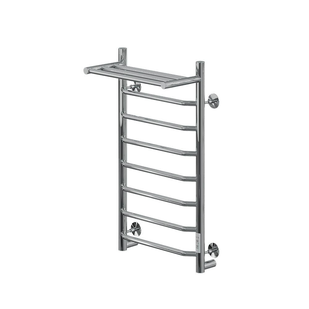 Полотенцесушитель электрический с/т Comfysan Scola EC-8 80/50 с полкой, хром