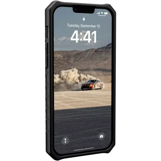 Чехол Uag Monarch для iPhone 14 Plus 6.7", цвет черный (Kevlar-Black)