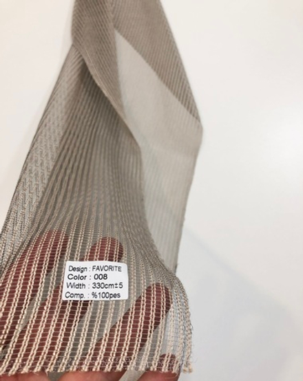 Сетка "линии" Nope арт. Favorite col. 008 (высота 330 см, Турция)