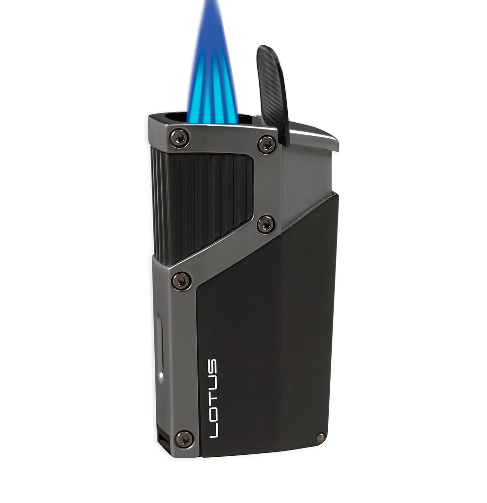 Зажигалка Lotus CZAR Black Matte & Gunmetal LBL140040