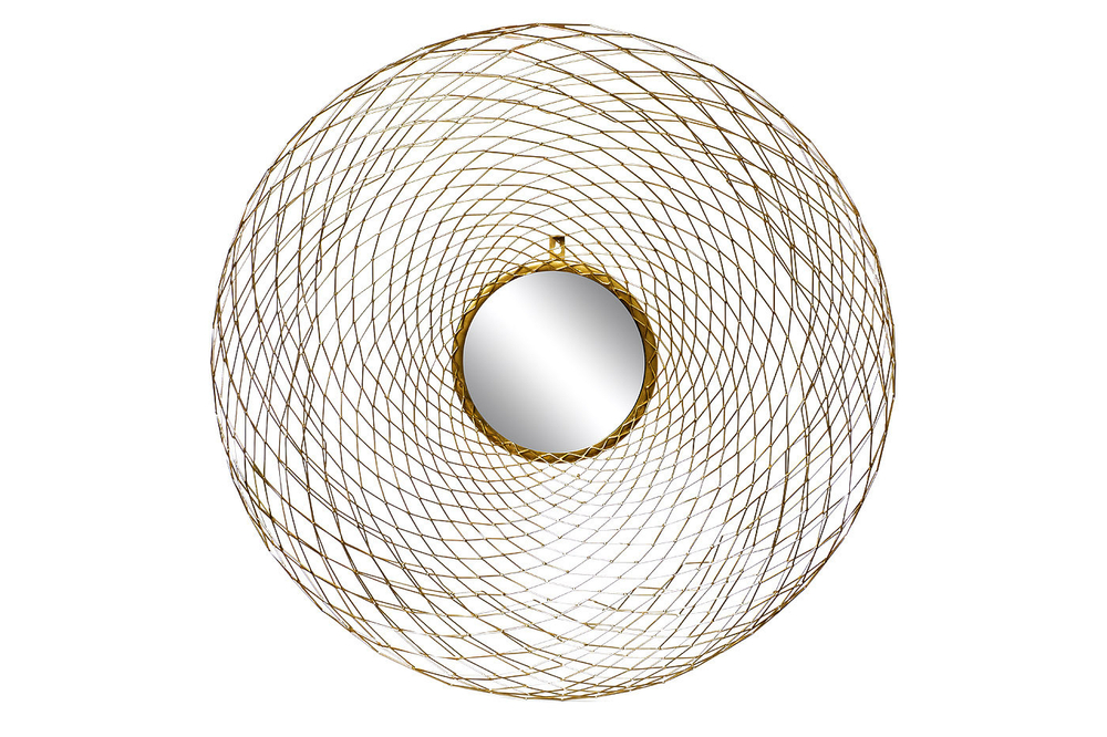Garda Decor Зеркало декоративное с объемной металлической рамой