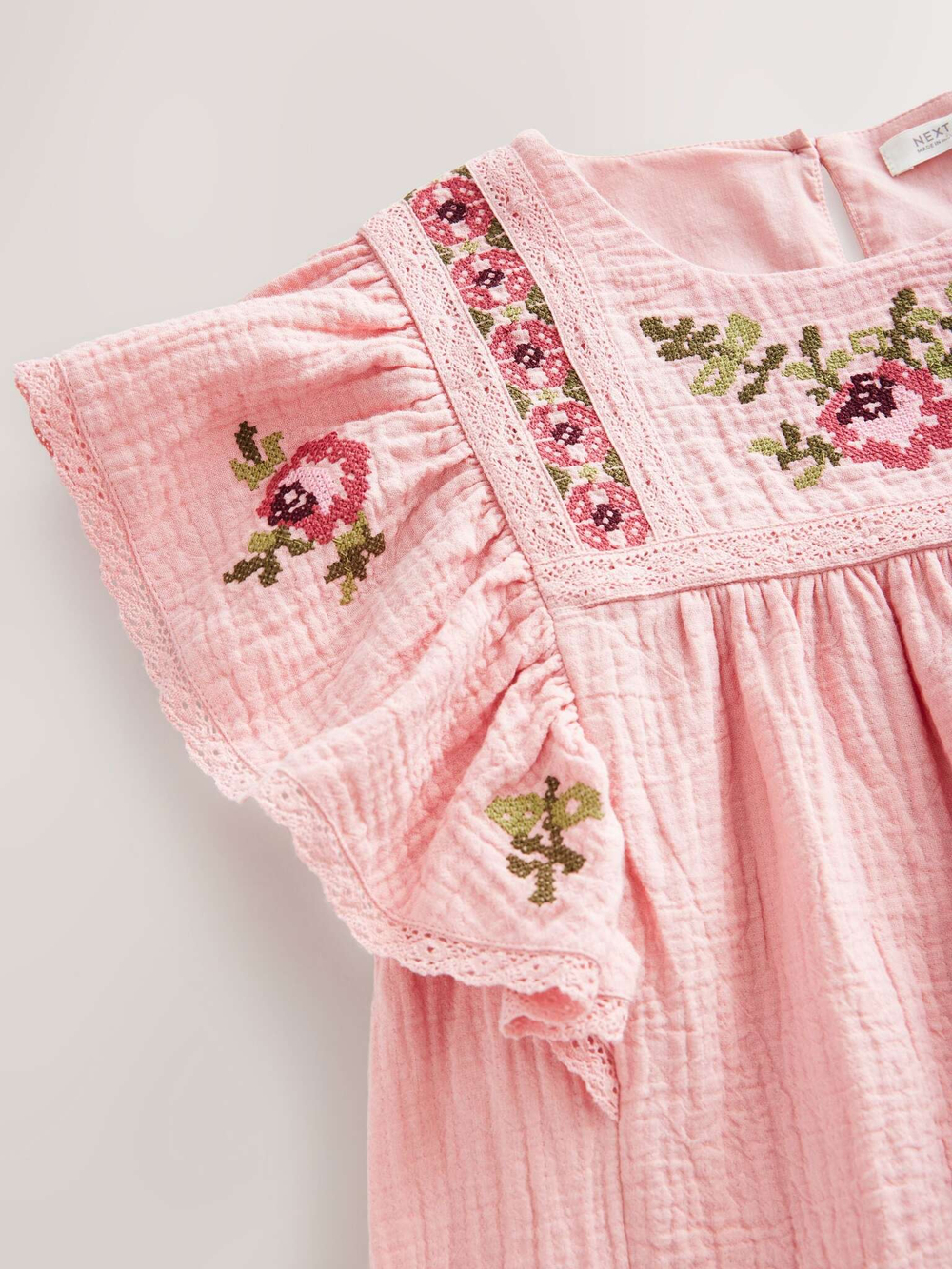 Платье для девочки Next E47-979, Розовый