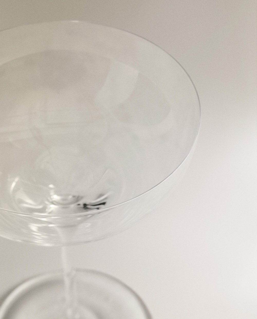 Zara Home бокал из стекла, цвет прозрачный, 14.4 см