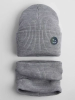 Шапка и снуд для мальчика на осень