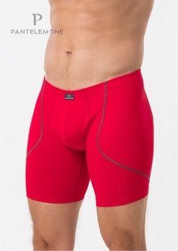 Трусы мужские боксеры удлинённые Pantelemone PMHLL-1469, красный