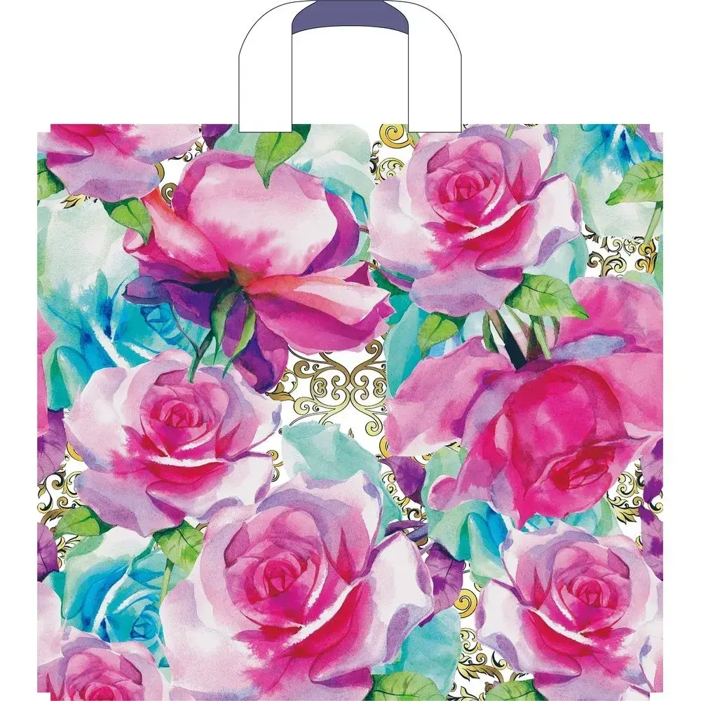 Пакет ПЭ с петлевой ручкой 38+3см(Матисс) Артпласт (х50) (комплект 50 шт)