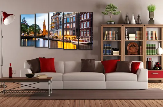 Модульная картина "Амстердам"