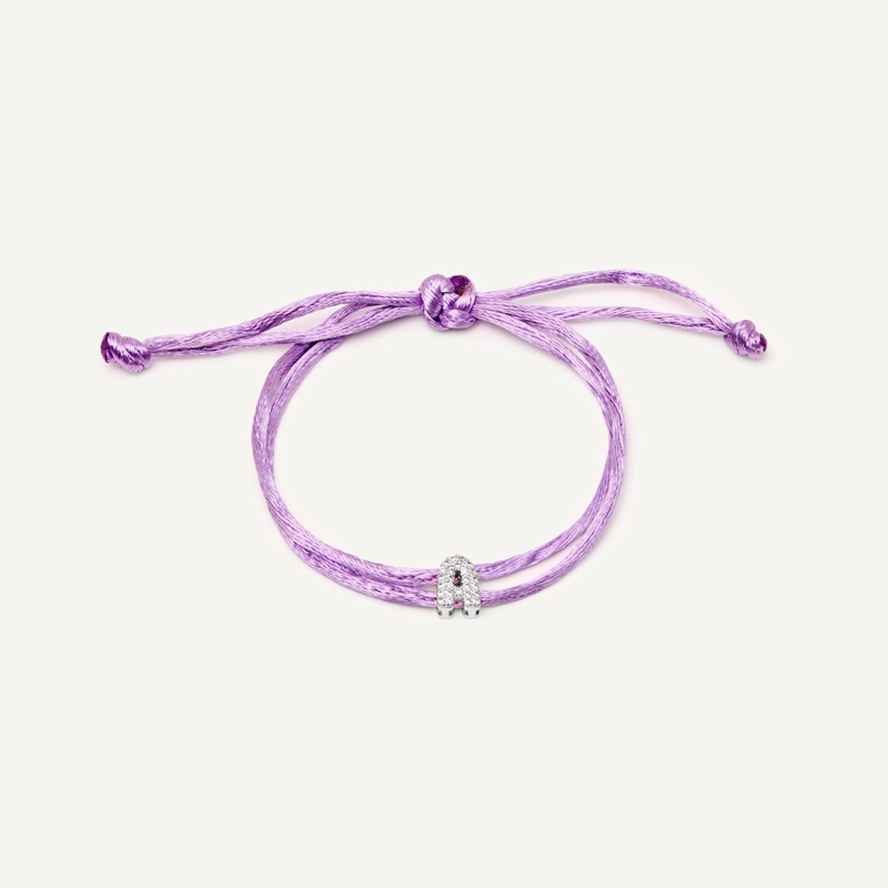 Браслет Твоя Мини Буква – Серебро