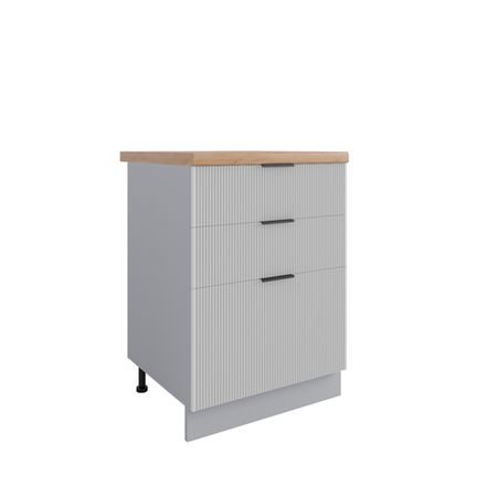 Кухня Модуль СЯШ 600 Мелисса Белый Скин