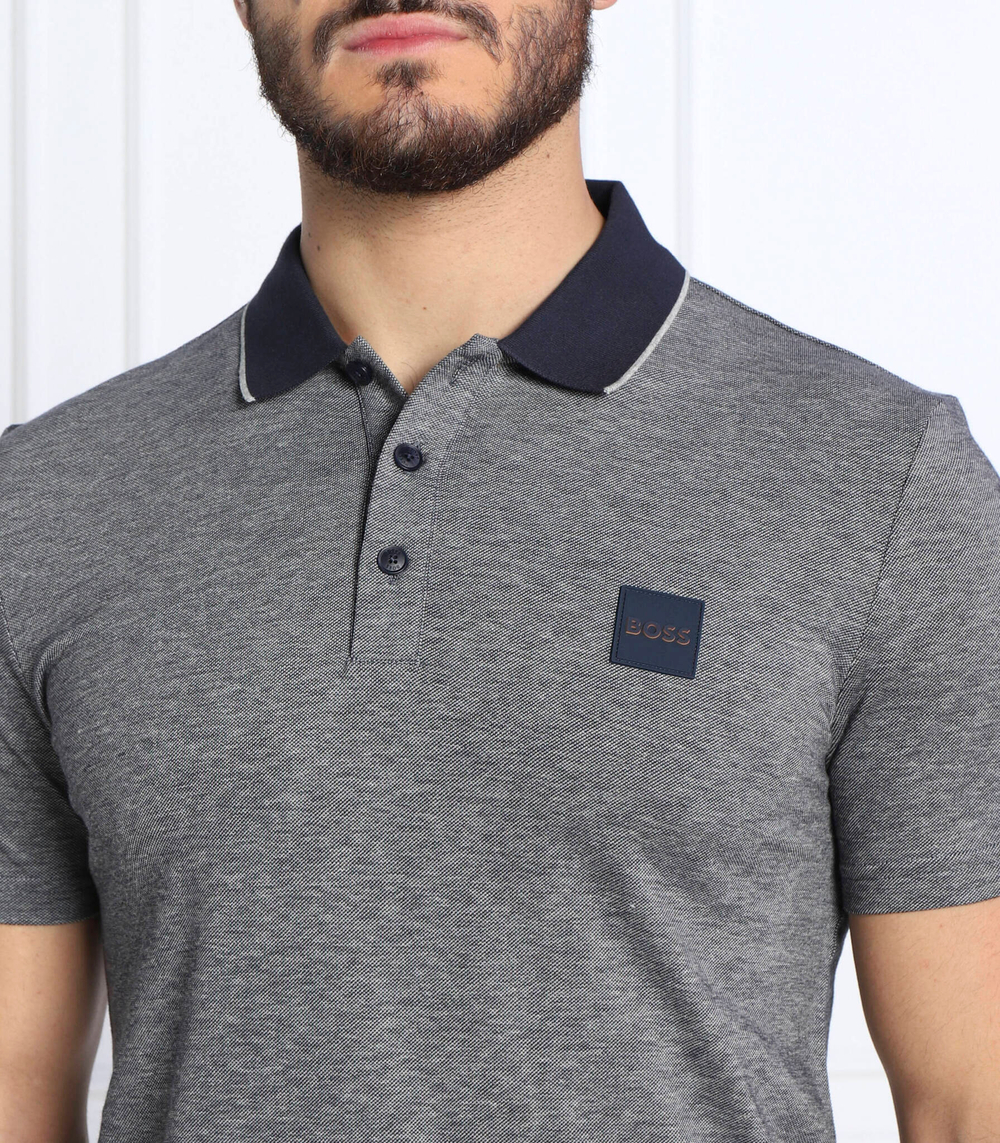 поло pe BOSS ORANGE - темно-синий(50477071)