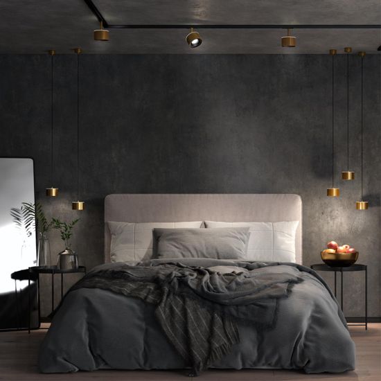 358969 OVER NT22 352 бронза св. Светильник накладной с переключ. цв. температуры, провод 2м IP20 LED 3000К\4000К\6000К 12W вниз + 3ВW вверх 110-265V G