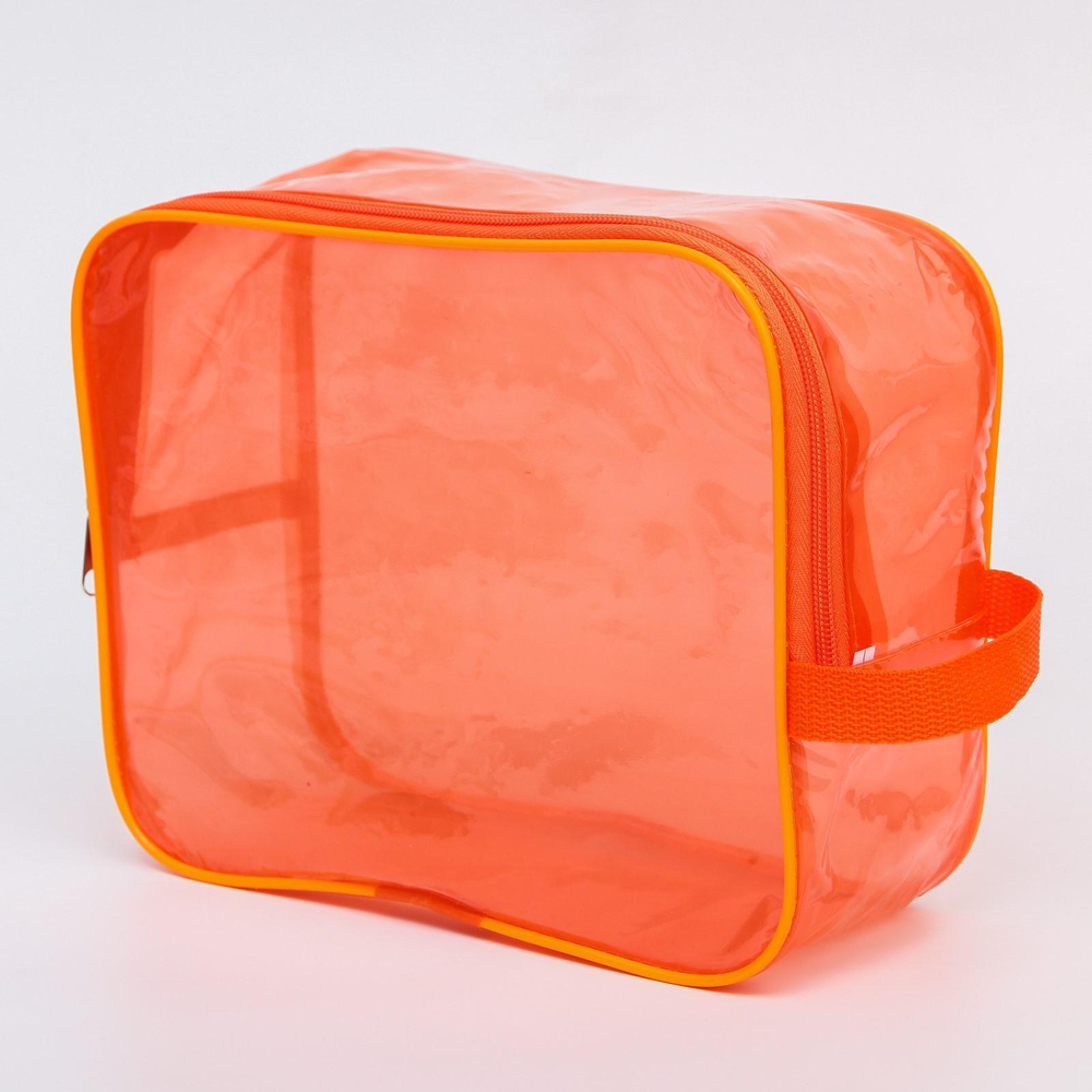 6853755 Набор сумок в роддом, 3 шт., цветной ПВХ, цвет оранжевый
