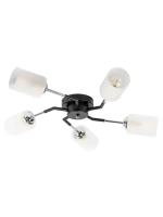 Люстра потолочная E27х5х60W хром