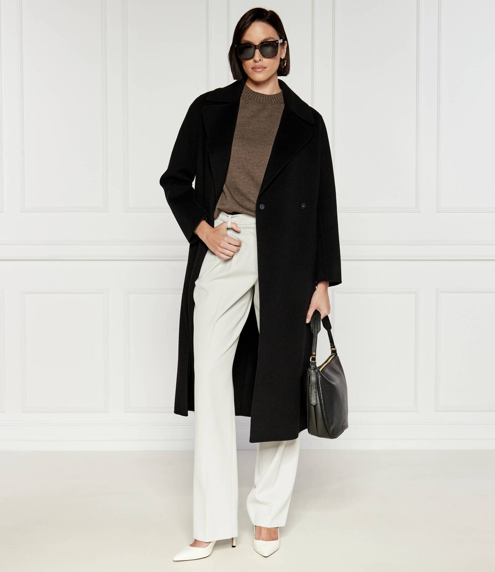 Хлопковый свитер Max Mara Leisure - коричневый(263661586)