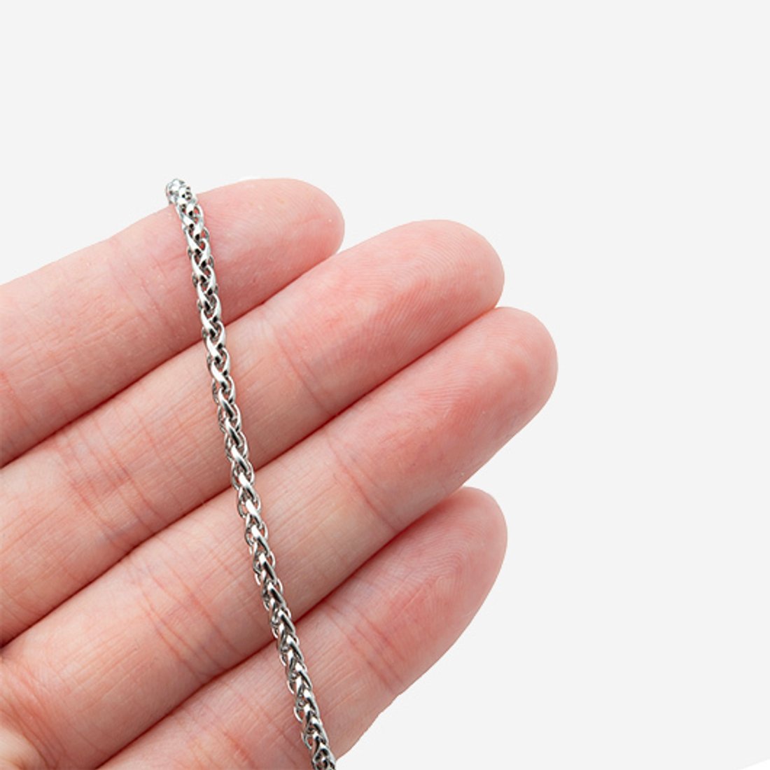 Цепь "Лоза", 2мм, сталь без покрытия