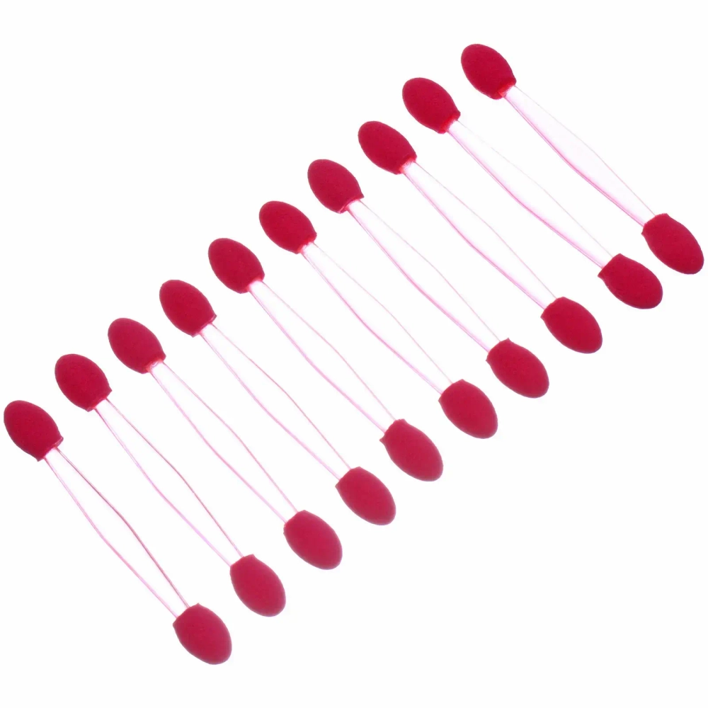 Аппликаторы для макияжа 10шт «ЭФФЕКТО», цвет розовый, 7,5см