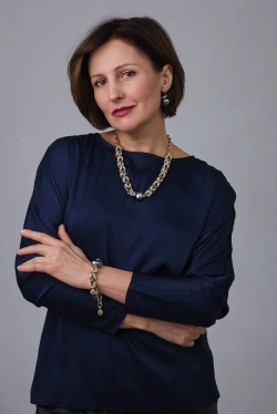 Браслет Византия биколор: золото и графит с темно-серой плоской жемчужиной