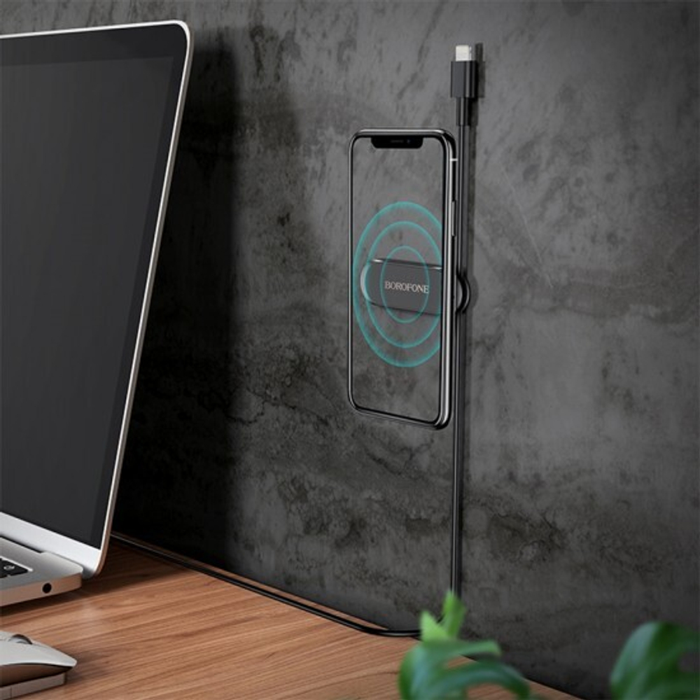 Автомобильный держатель черный Borofone BH28, 013308