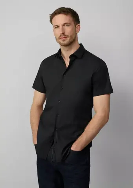 Классическая рубашка с коротким рукавом s.Oliver Black Label