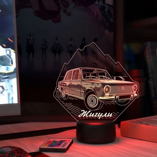 3D лампа Копейка