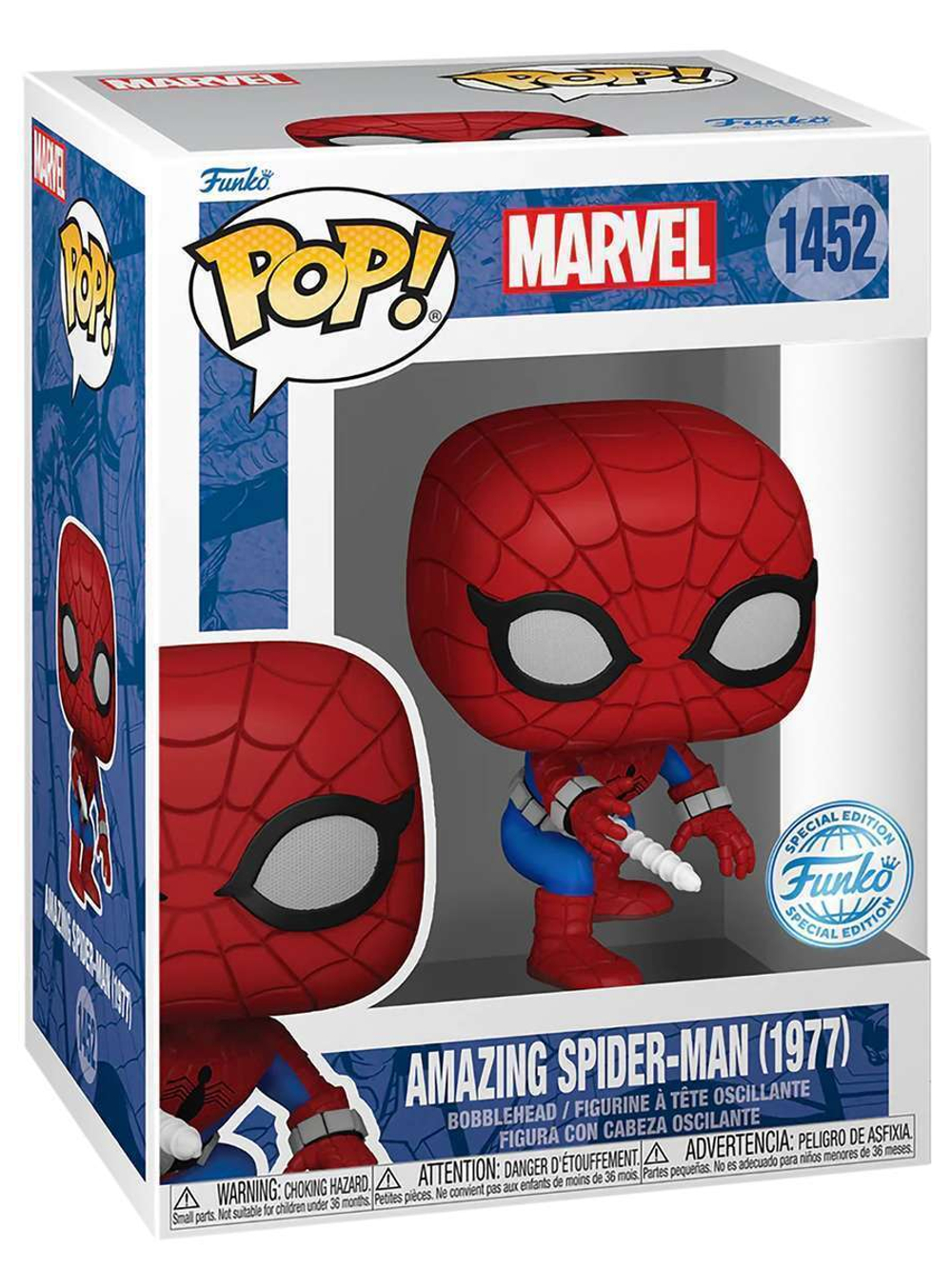 Фигурка Funko POP! Bobble Marvel Amazing Spider-Man (1977) (Exc) (1452) 84526