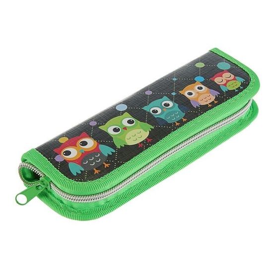 Пенал школьный с наполнением, Мотоциклист