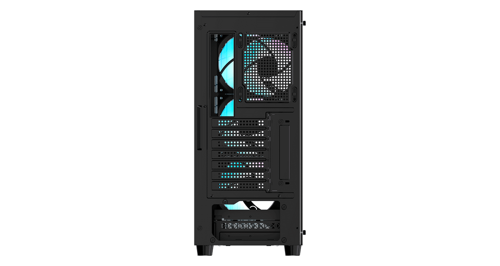 Корпус Ocypus Gamma C70 BK ARGB ATX/mATX/ITX 2xUSB Черный Gamma-C70-BKG400XX-GL