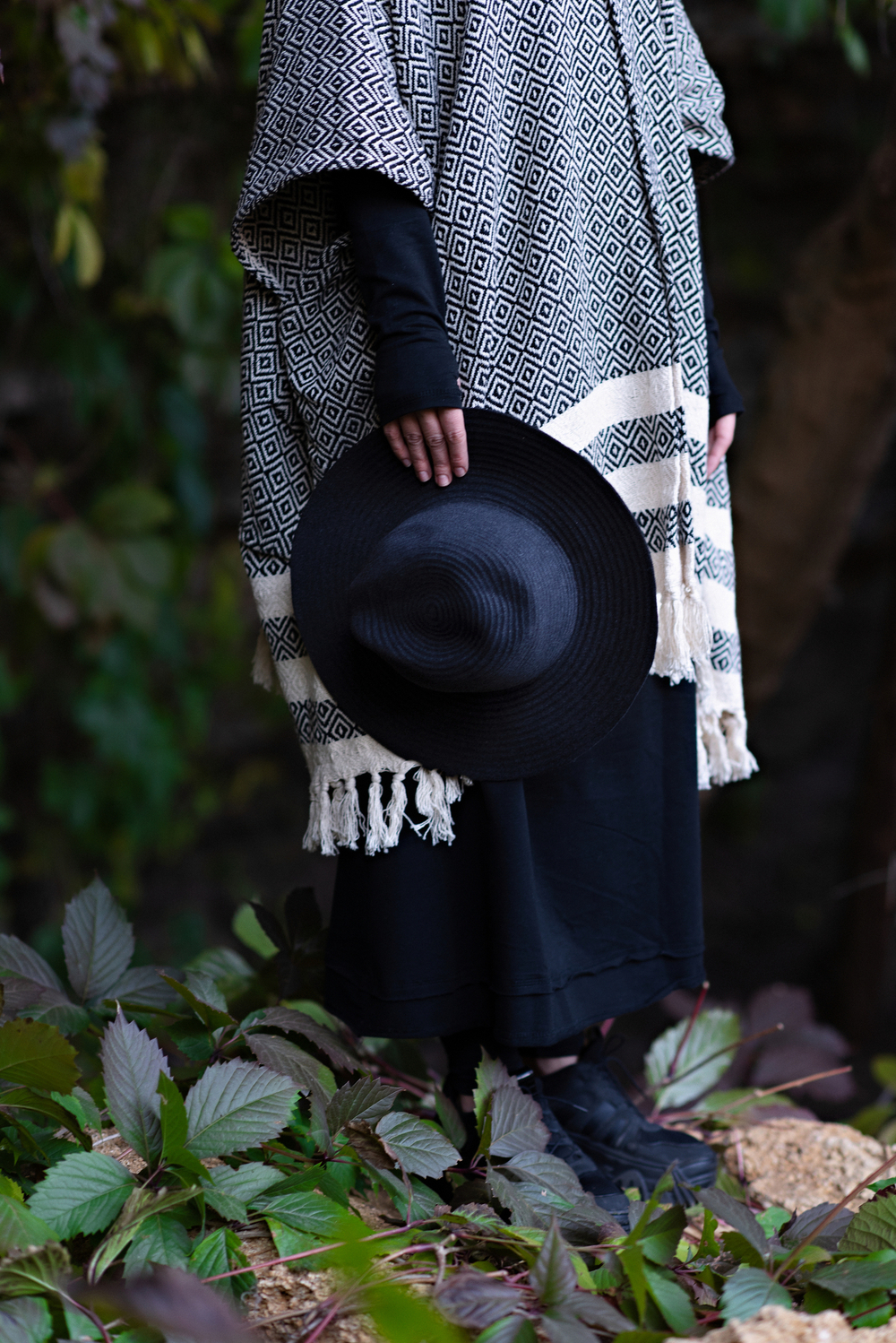 Шляпа Fedora Hat (черная) мягкая