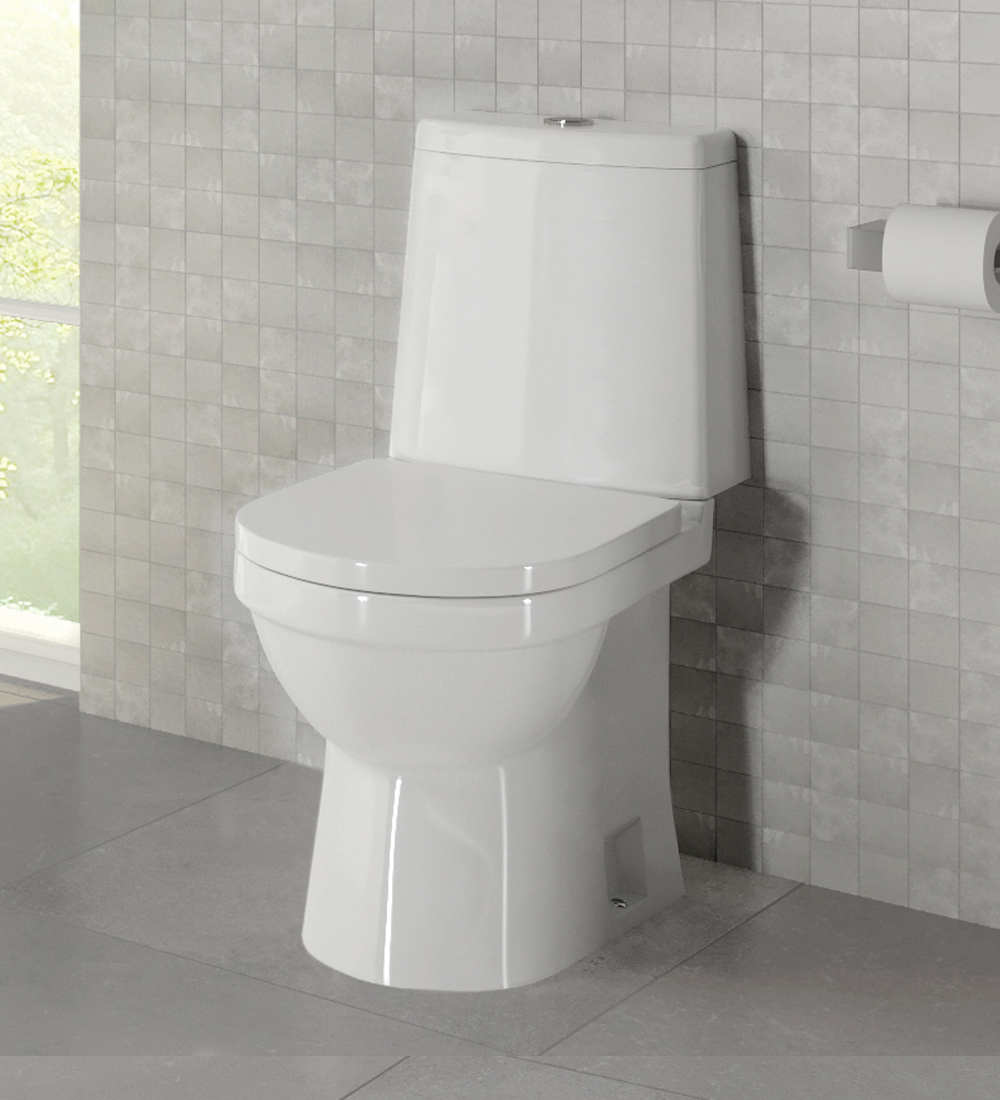 Унитаз-компакт Sanita Luxe Next  с сидением дюропласт