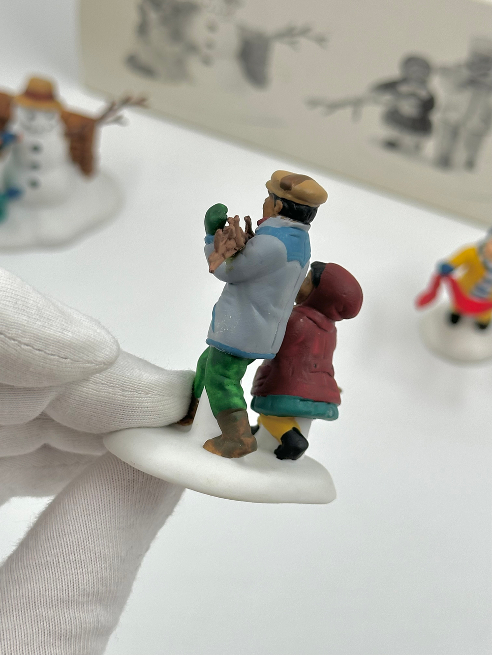 Набор фигурок Игра в снежки Department 56