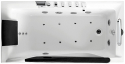 Акриловая ванна Gemy 181х92 G9055 O R с гидромассажем