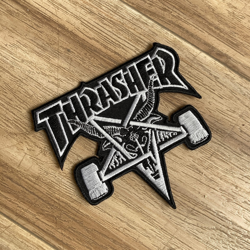 Нашивка Thrasher Patches Skate Goat